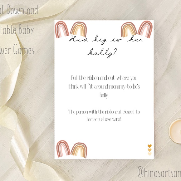 Printable baby shower games pack of 6 - Picture 2 of 7